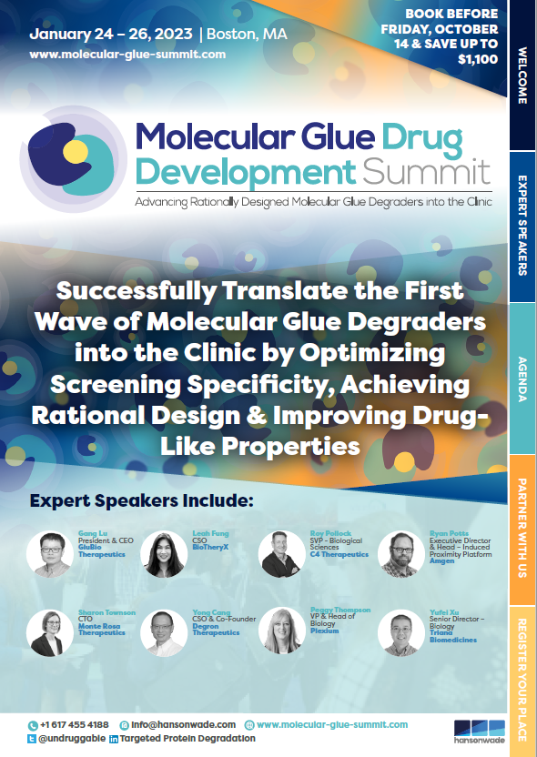 Molecular Glue Drug Development Summit