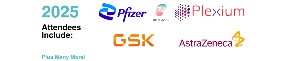 Molecular Glue Drug Development 2025 Attendees: Pfizer, Proxygen, Plexium, GSK, Astrazeneca