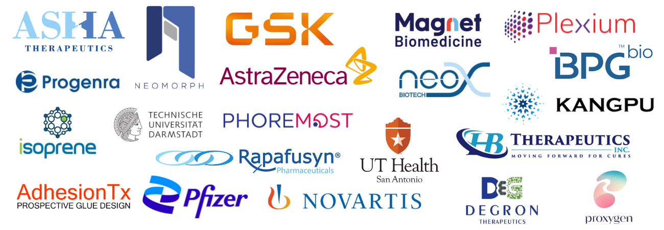 Molecular Drug Development 2025 Attending Company Logos